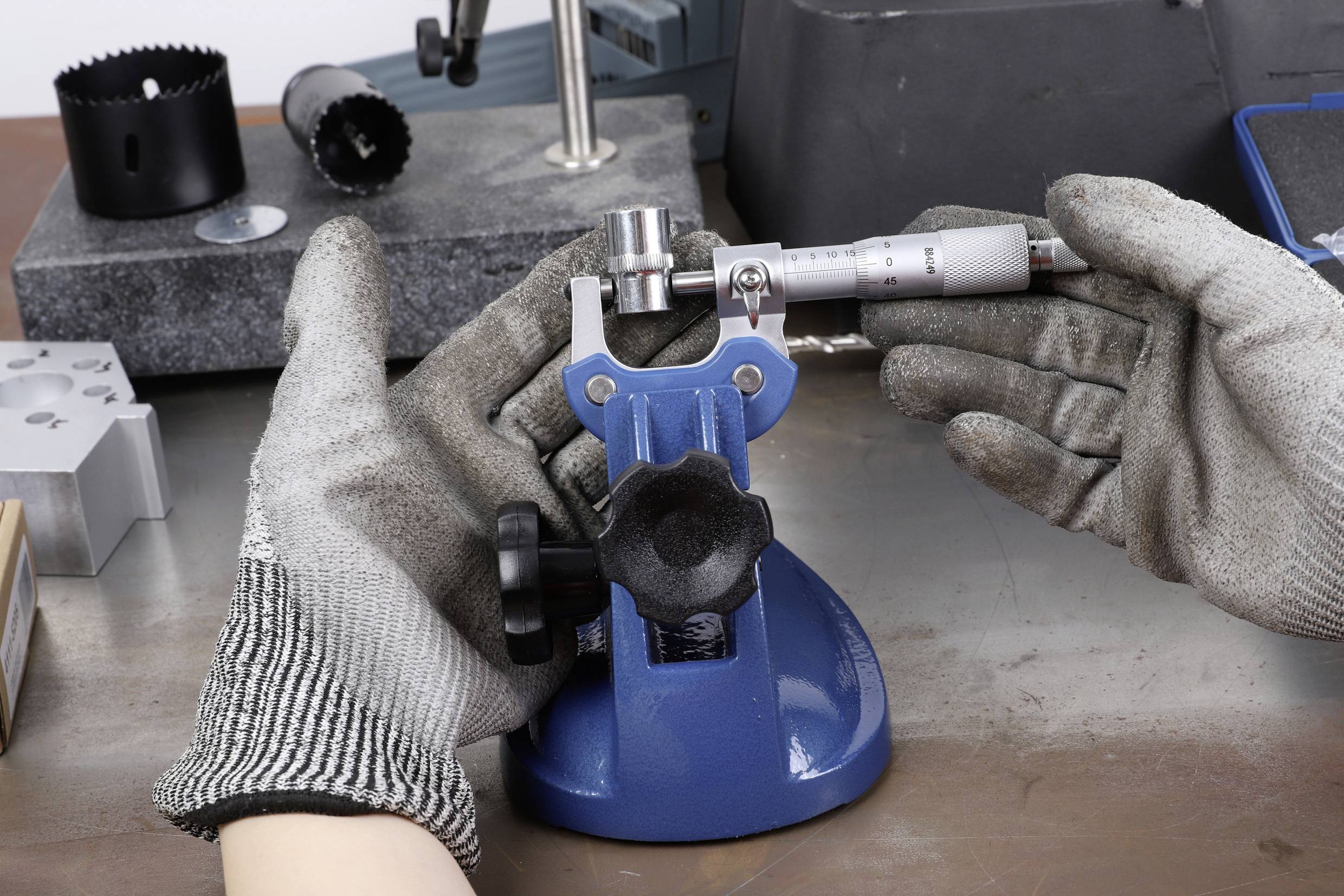 Dasqua 4111-5215 Outside micrometer 50 - 75 mm Reading: 0.01 mm