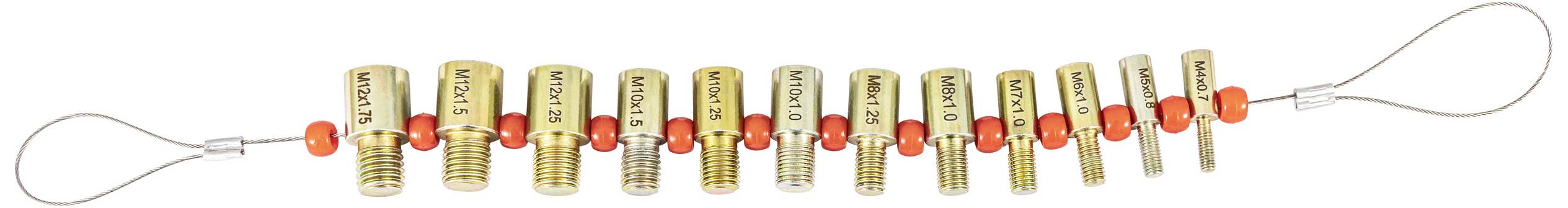 Dasqua 8511-2005 Thread detective/nut & bolt thread checker set 1 Set