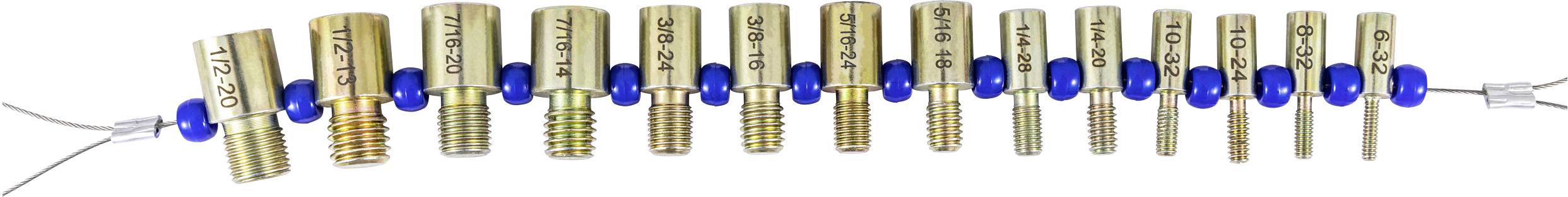 Dasqua 8511-2015 Thread detective/nut & bolt thread checker set 1 Set