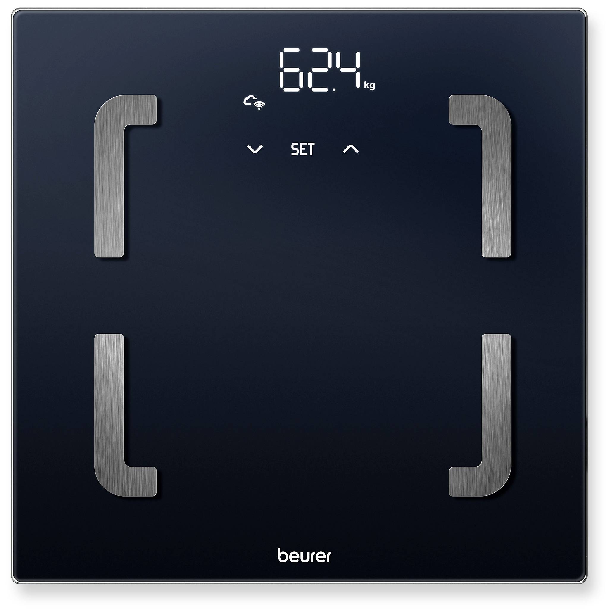 Beurer BF 880 WiFi Smart bathroom scales Digital Weight range=180 kg Black