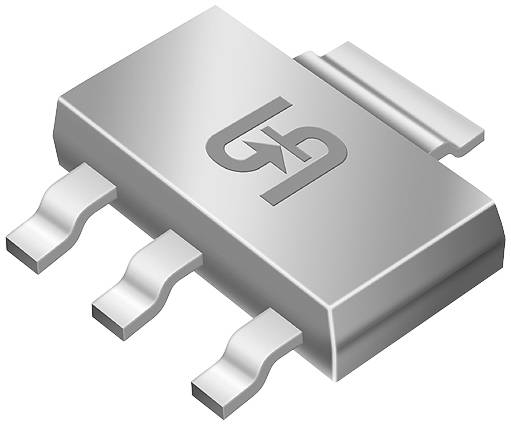 Taiwan Semiconductor TS1117BCW RPG PMIC - LDO voltage regulator Tape on Full reel