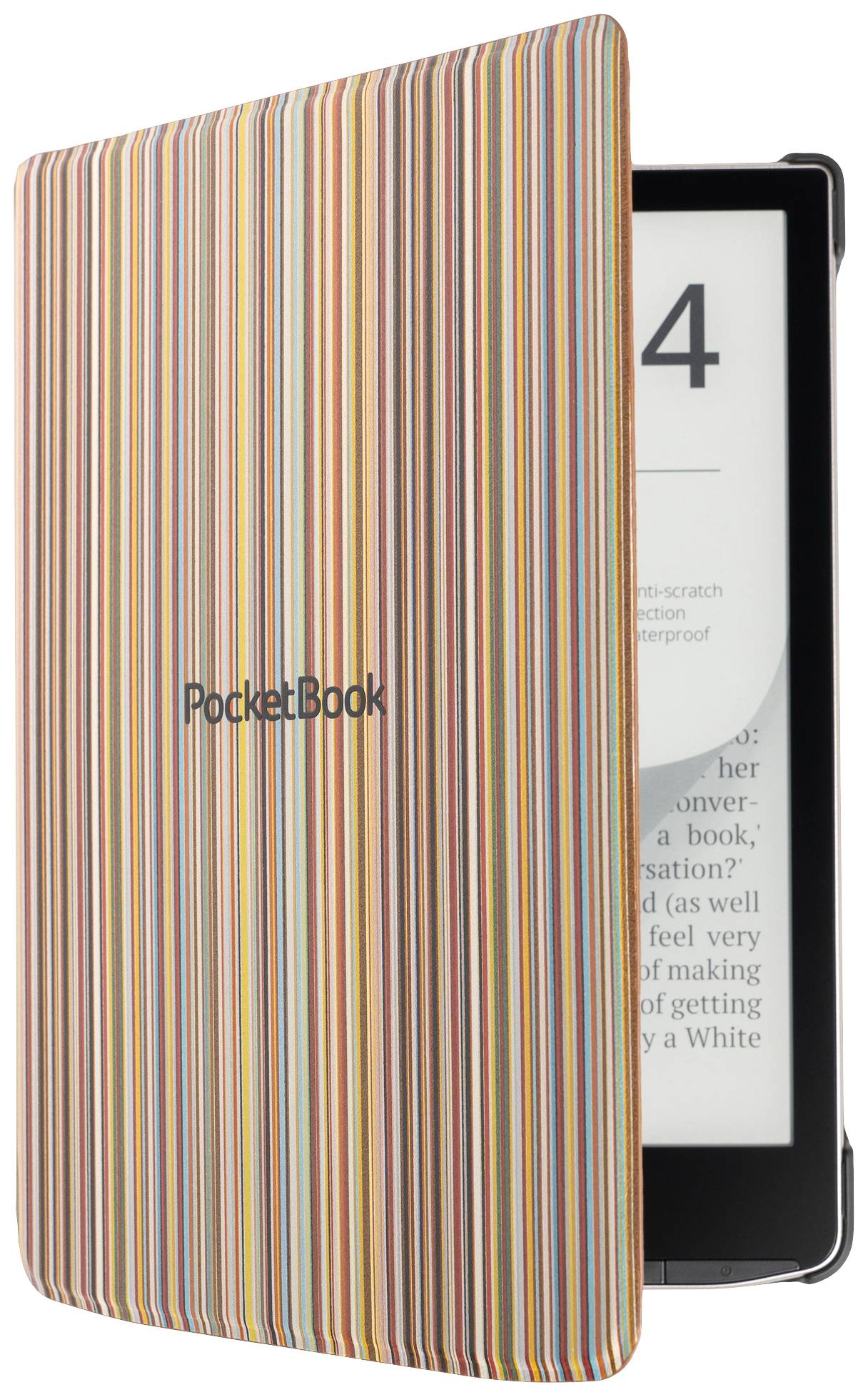 PocketBook Shell eBook cover Suitable for: PocketBook InkPad 4, PocketBook InkPad Color 2, PocketBook InkPad Color 3 Suitable for