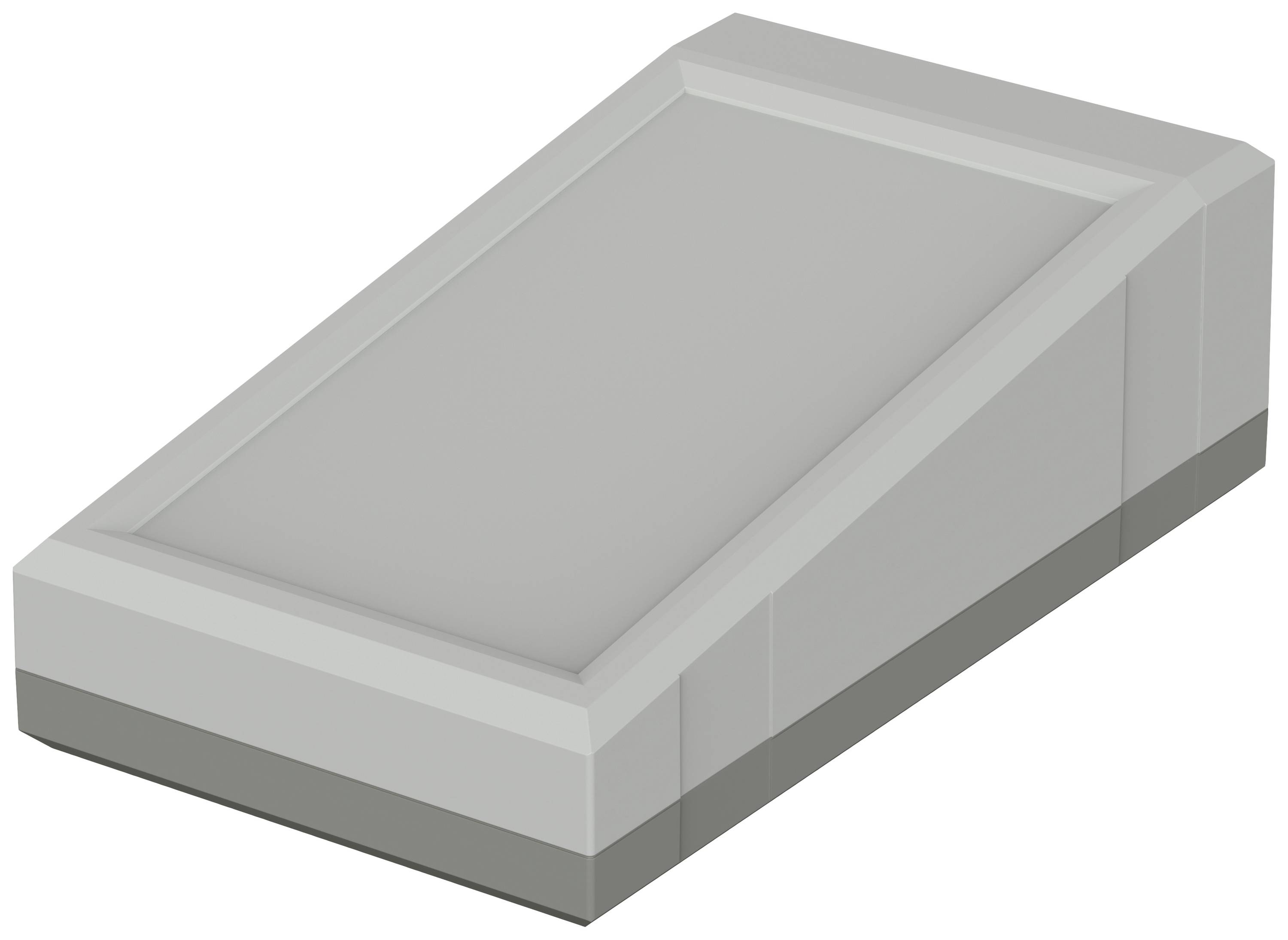 Bopla Elegant EG 2060 P 32206010 Desk casing 112 x 200 x 64 Polystyrene Grey-white (RAL 7035), Agate grey (RAL 7038) 1 pc(s)