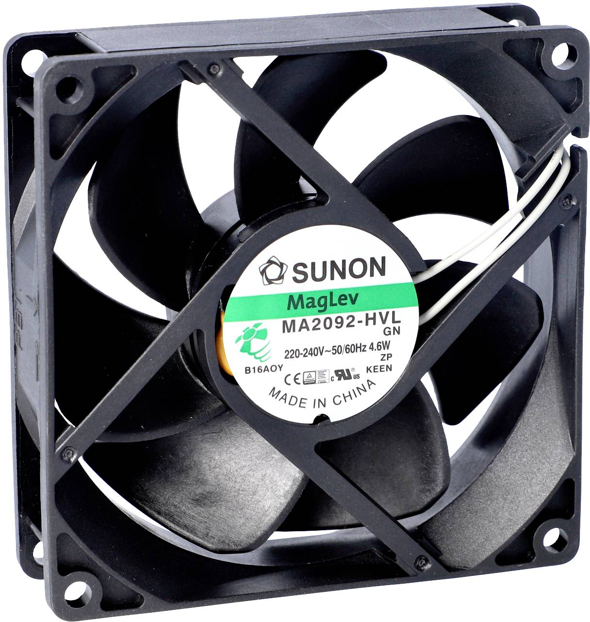 Sunon CF2082HVL-1000U-999 Axial fan 230 V AC 67.94 m³/h (L x W x H) 25 x 80 x 80 mm