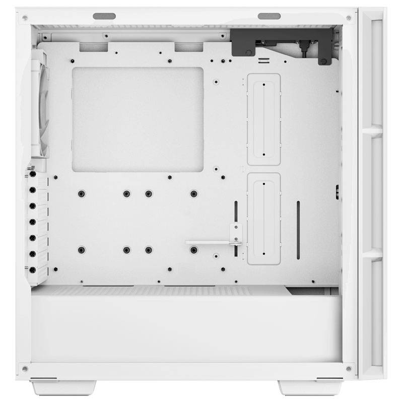 DeepCool CH560 Midi tower PC casing White 4 built-in LED fans