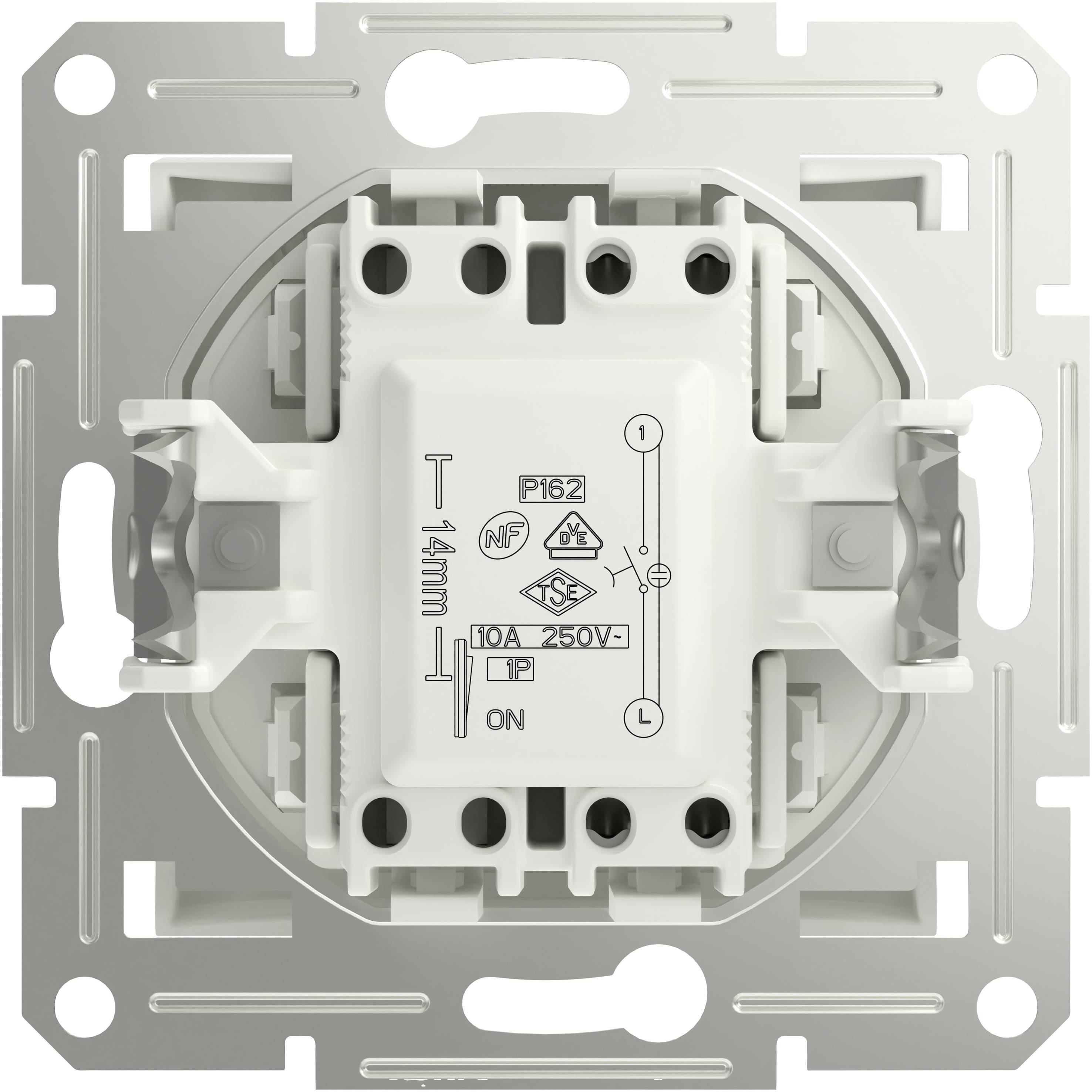 Schneider Electric Switch Asfora White (RAL 9003) EPH1670121D 1 pc(s)