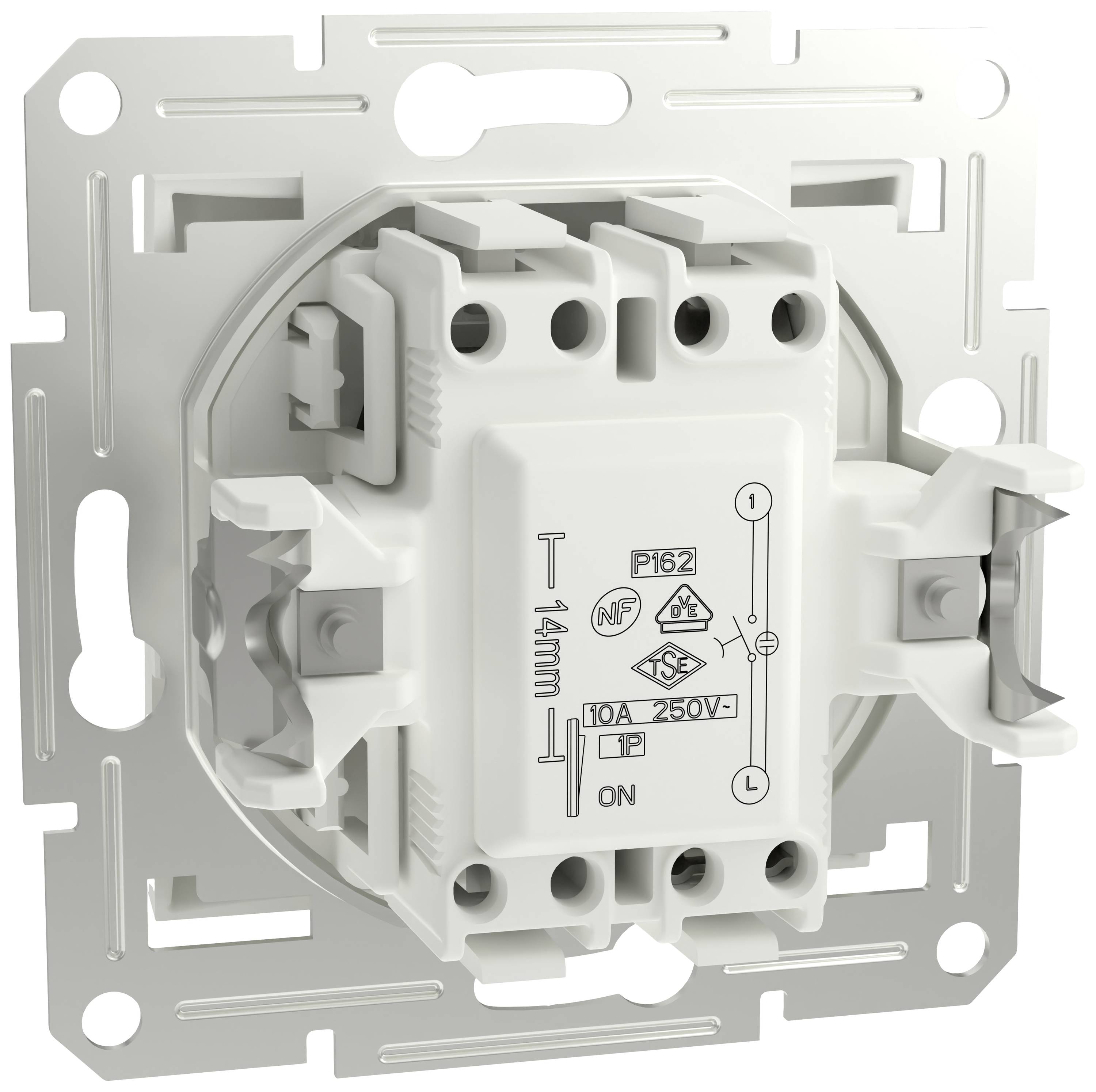 Schneider Electric Switch Asfora White (RAL 9003) EPH1670121D 1 pc(s)