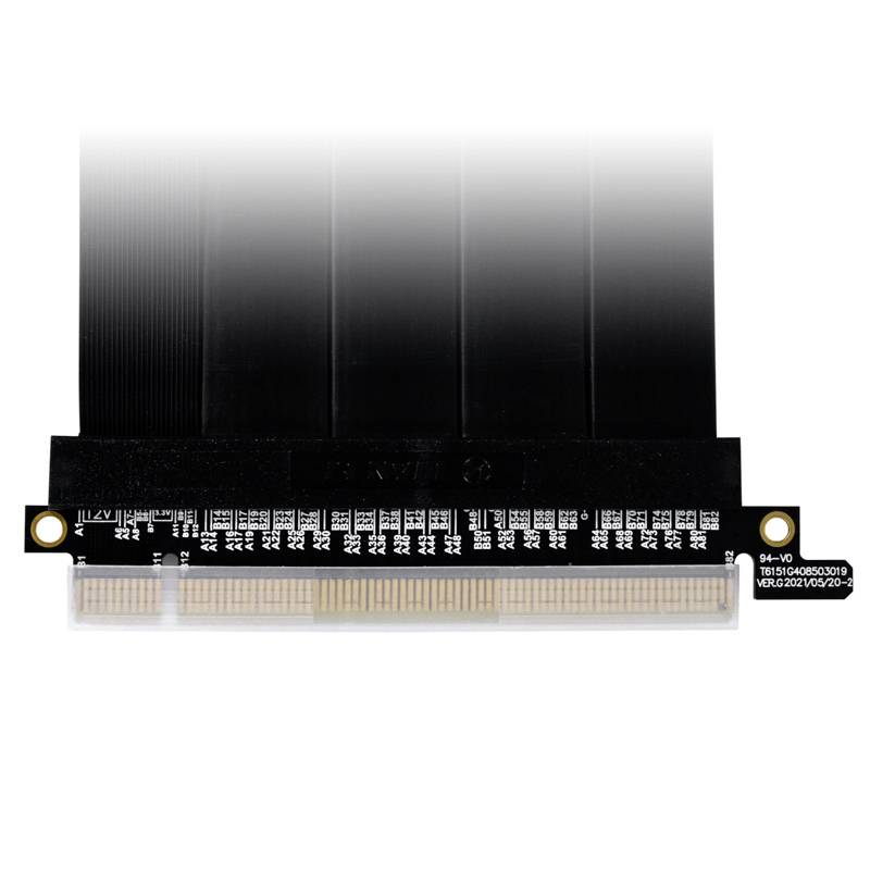 Lian Li PCIe Riser cable PCIe 4.0, PCIe 3.0, PCIe 2.0, PCIe 1.0 PCIe x16 socket, PCIe x16 plug 90 cm Black PW-PCIV-4-90X