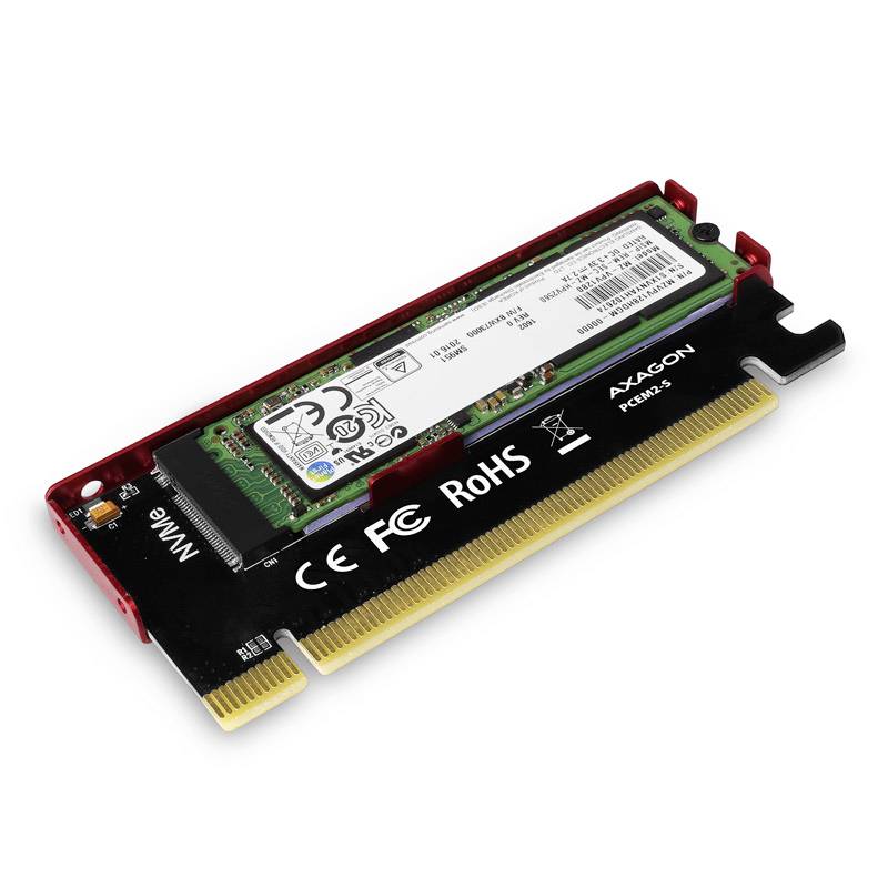 AXAGON PCEM2-S PCIe-3.0-x16-Adapter HDD cooler