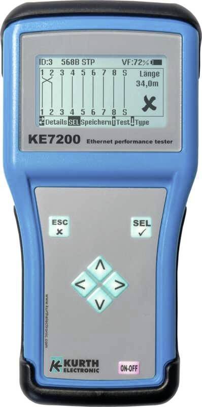 Kurth Electronic KE7200 Network tester Continuity, Location, Break