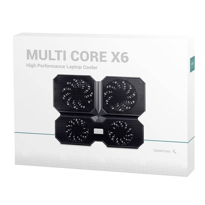DeepCool Multi Core X6 Laptop cooling stand Height-adjustable