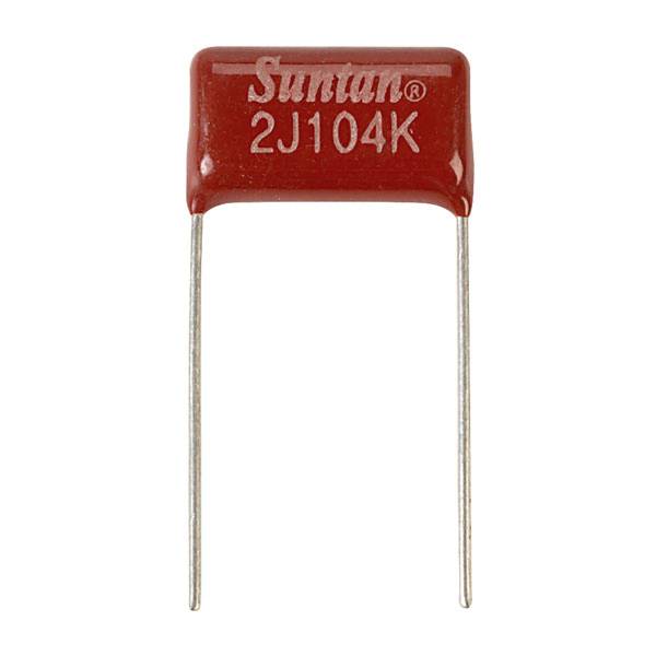 Suntan TS02002J104KSB0E0R Thin film capacitor 100 nF 630 V 10 % 15 mm (L x W) 8 mm x 19 mm