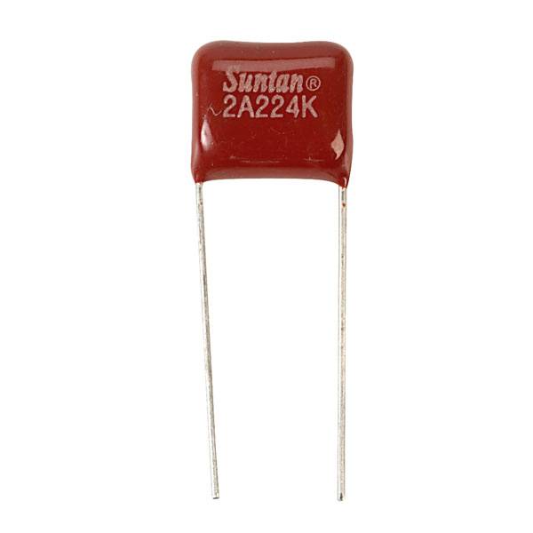 Suntan TS02002A224KSB0D0R Thin film capacitor 220 nF 100 V 10 % 10 mm (L x W) 7.2 mm x 14 mm
