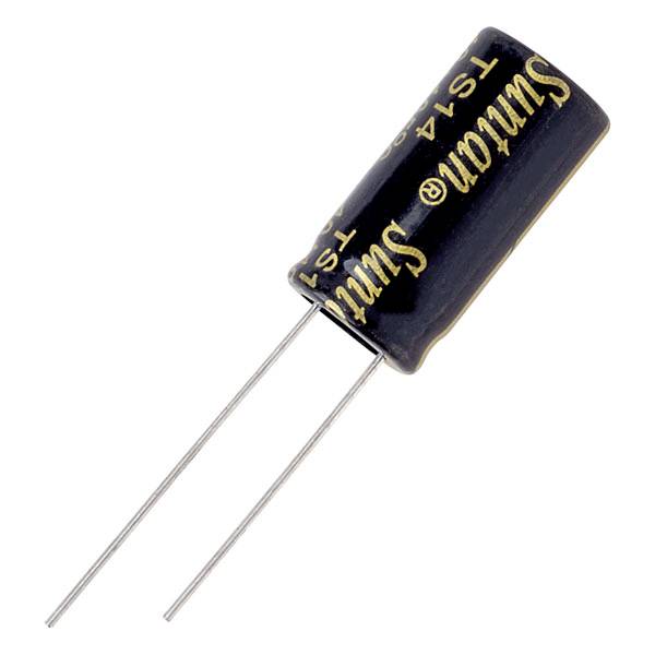 Suntan TS14011C222MSB0B0R Electrolytic capacitor 5 mm 2200 µF 16 V 20 % (L x W) 20 mm x 10 mm
