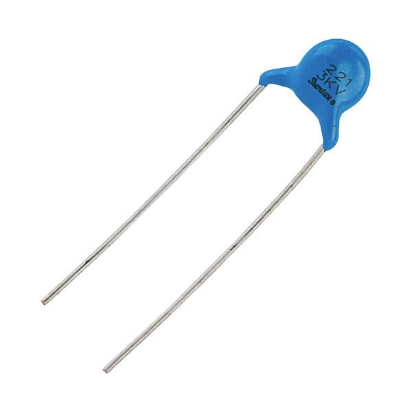 Suntan TS16003F221KSBPC0R Ceramic capacitor 220 pF 3000 V 10 % (L x W) 5 mm x 8 mm