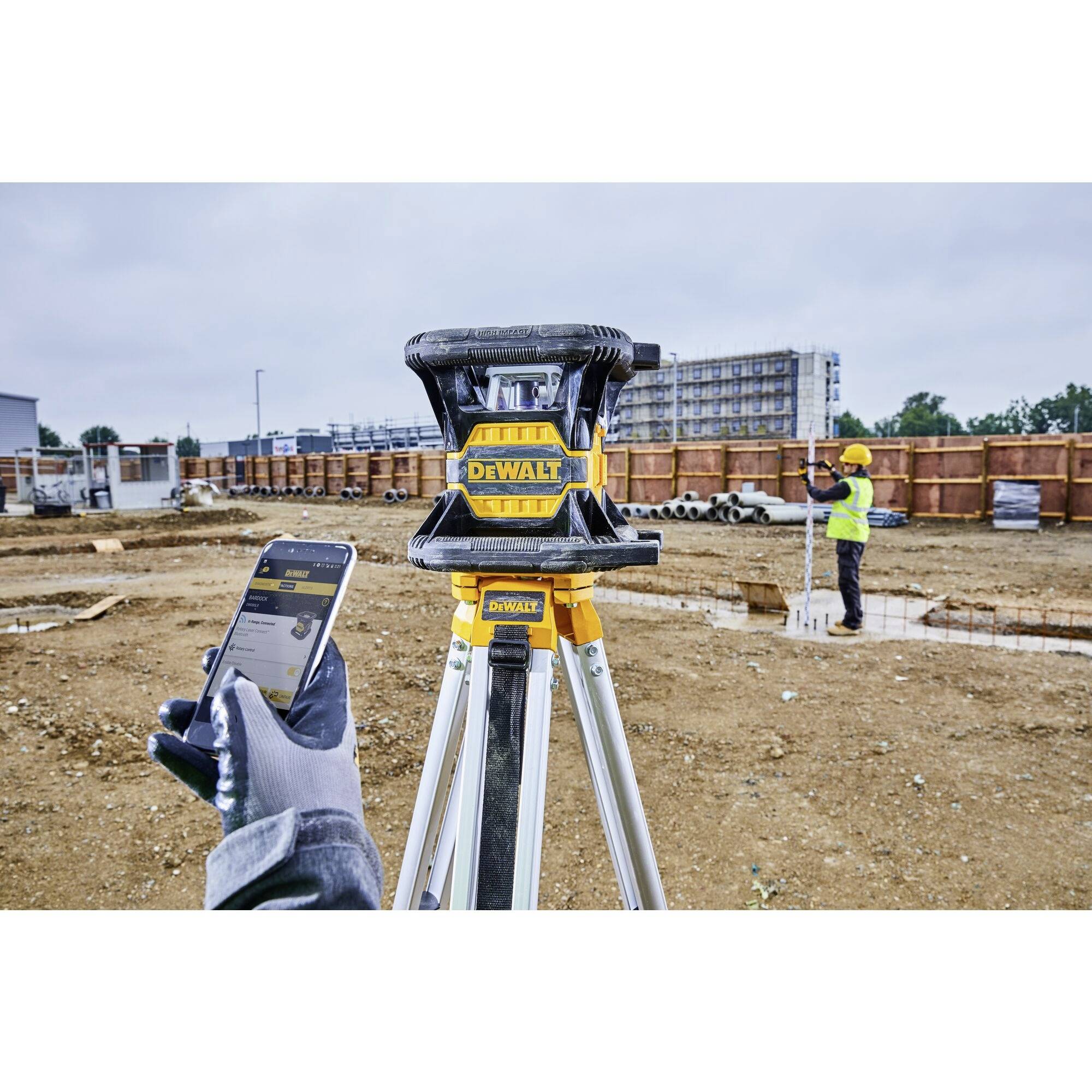 DEWALT DCE080D1RS-QW 360-degree laser