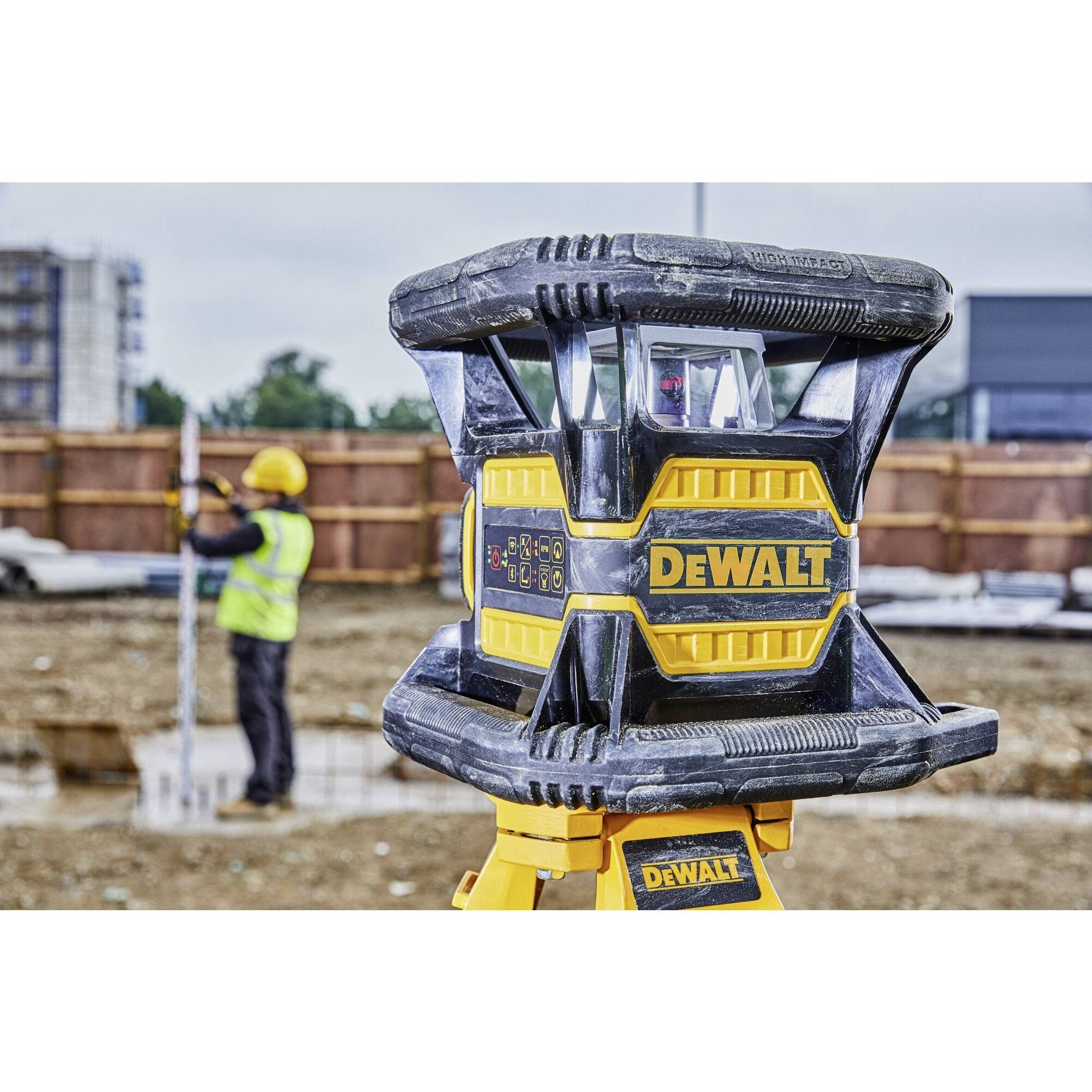 DEWALT DCE080D1RS-QW 360-degree laser