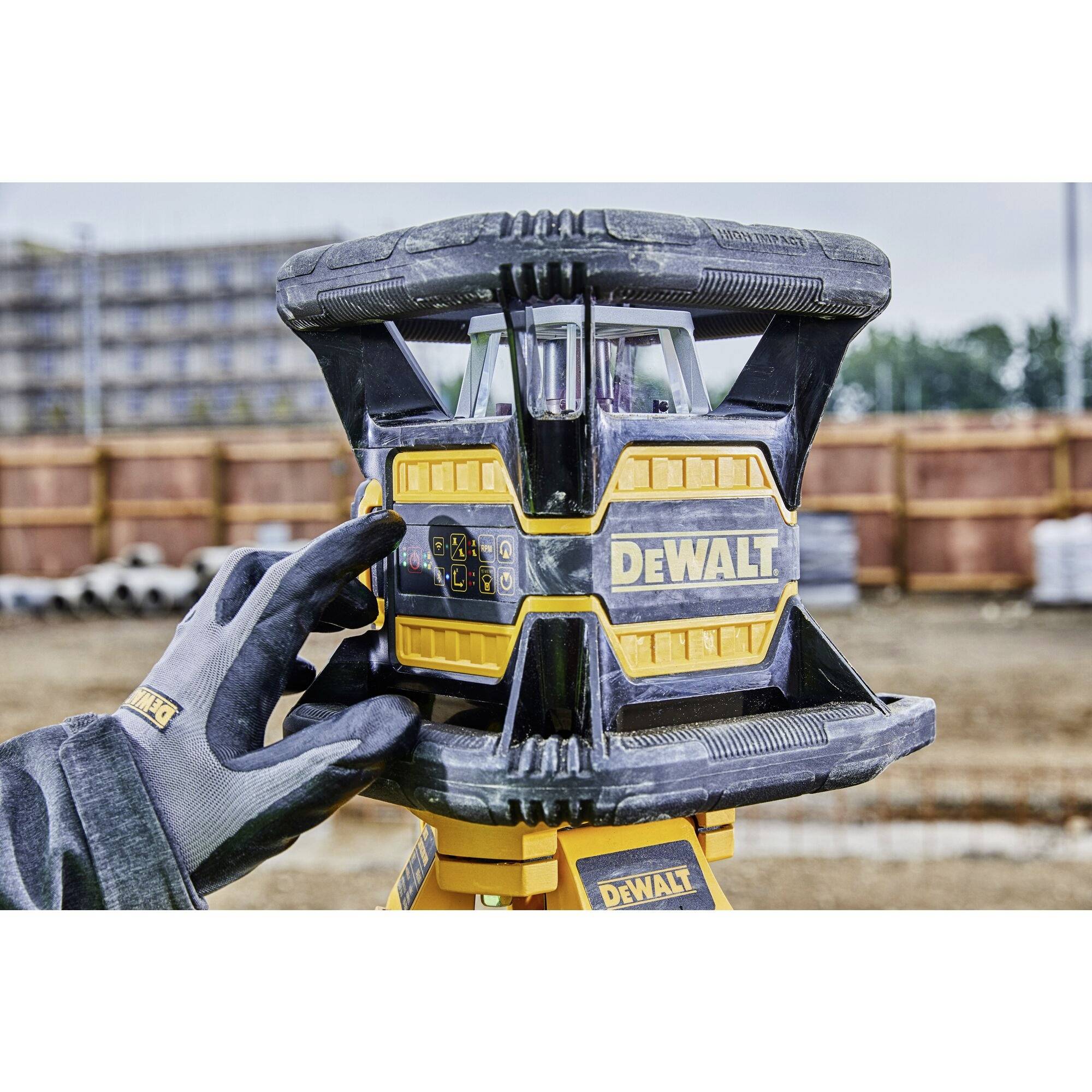DEWALT DCE080D1RS-QW 360-degree laser