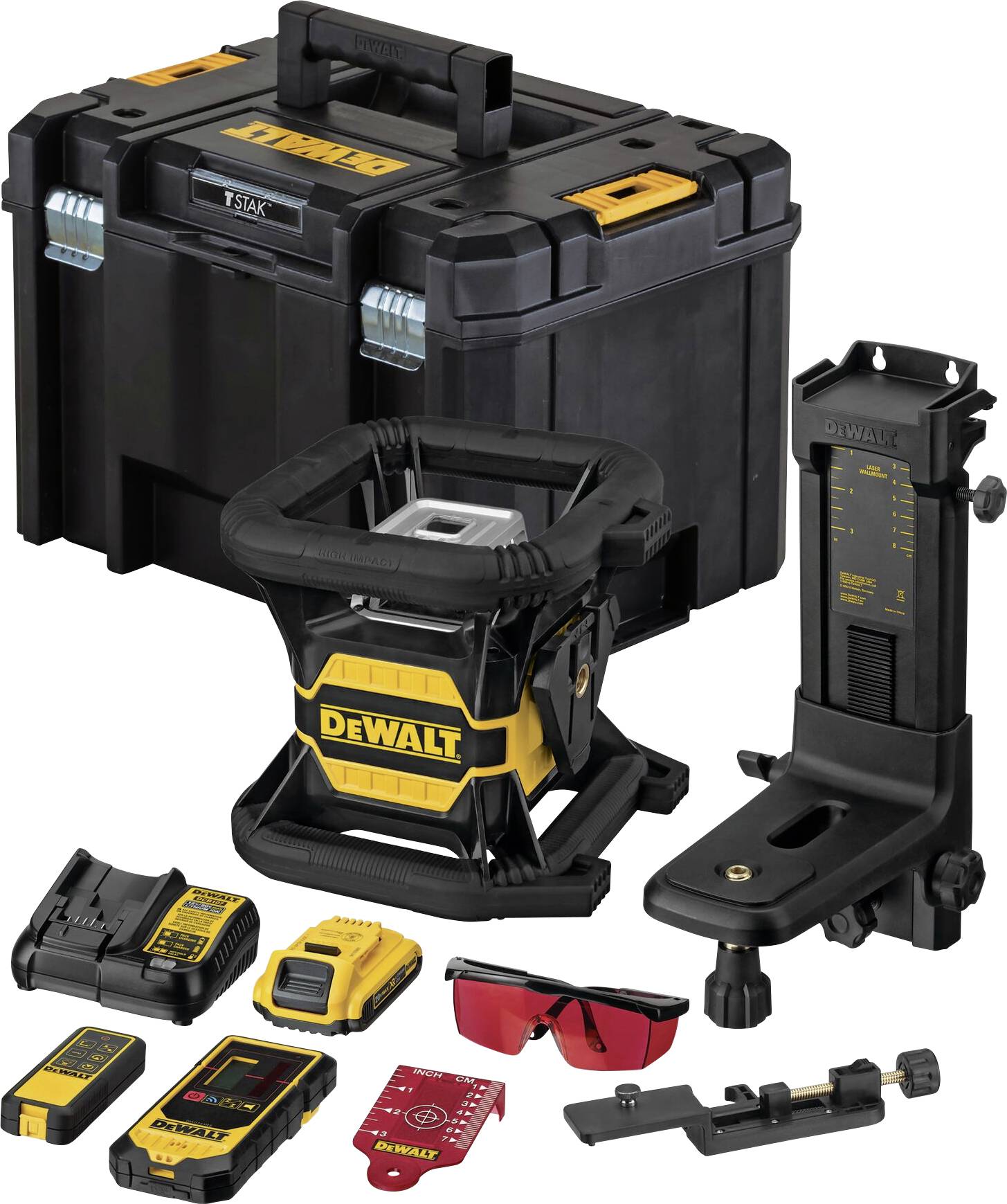 DEWALT DCE080D1RS-QW 360-degree laser
