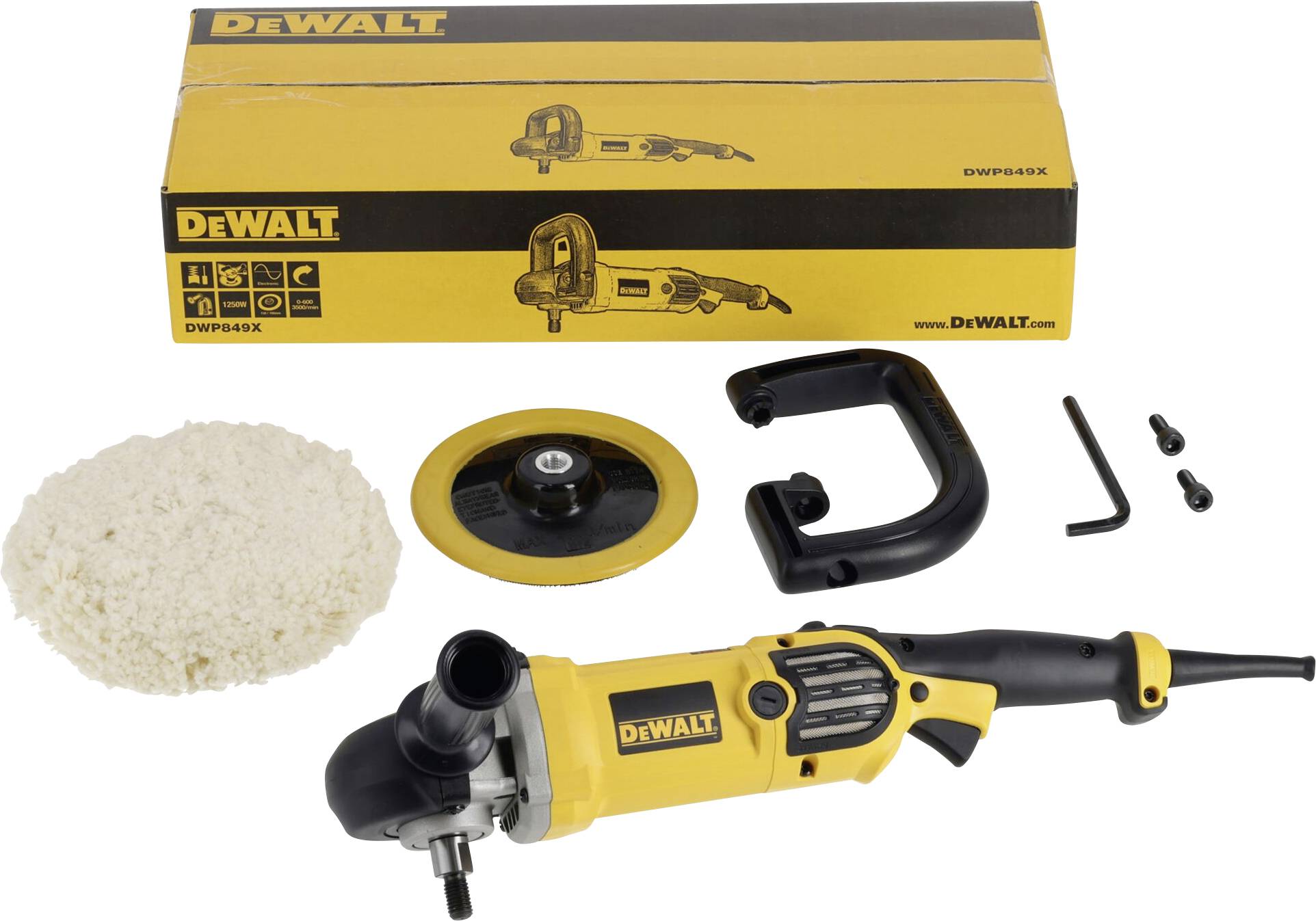 DEWALT DWP849X-QS Machine polisher