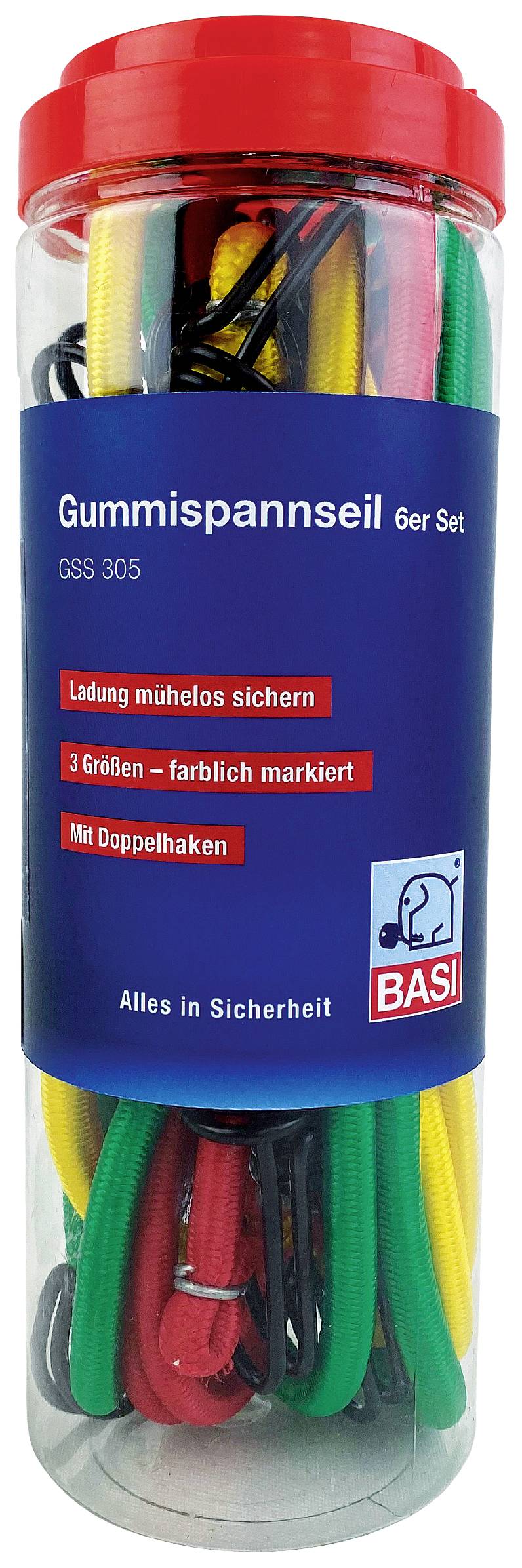 Basi 0004-0305 GSS 305 Bungee cord incl. hook