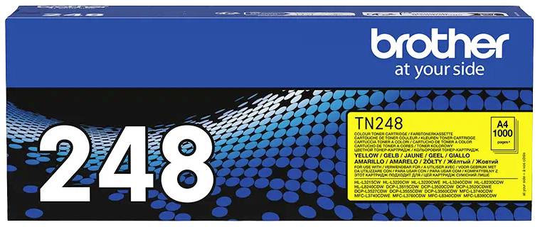 Brother Toner TN-248Y Original Yellow 1000 Sides TN248Y