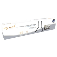 My Wall HZ32-1L Soundbar mounting brackets Tiltable, Swivelling Black 1 pc(s) My Wall HZ32-1L Soundbar mounting brackets Tiltable, Swivelling Black 1 pc(s)