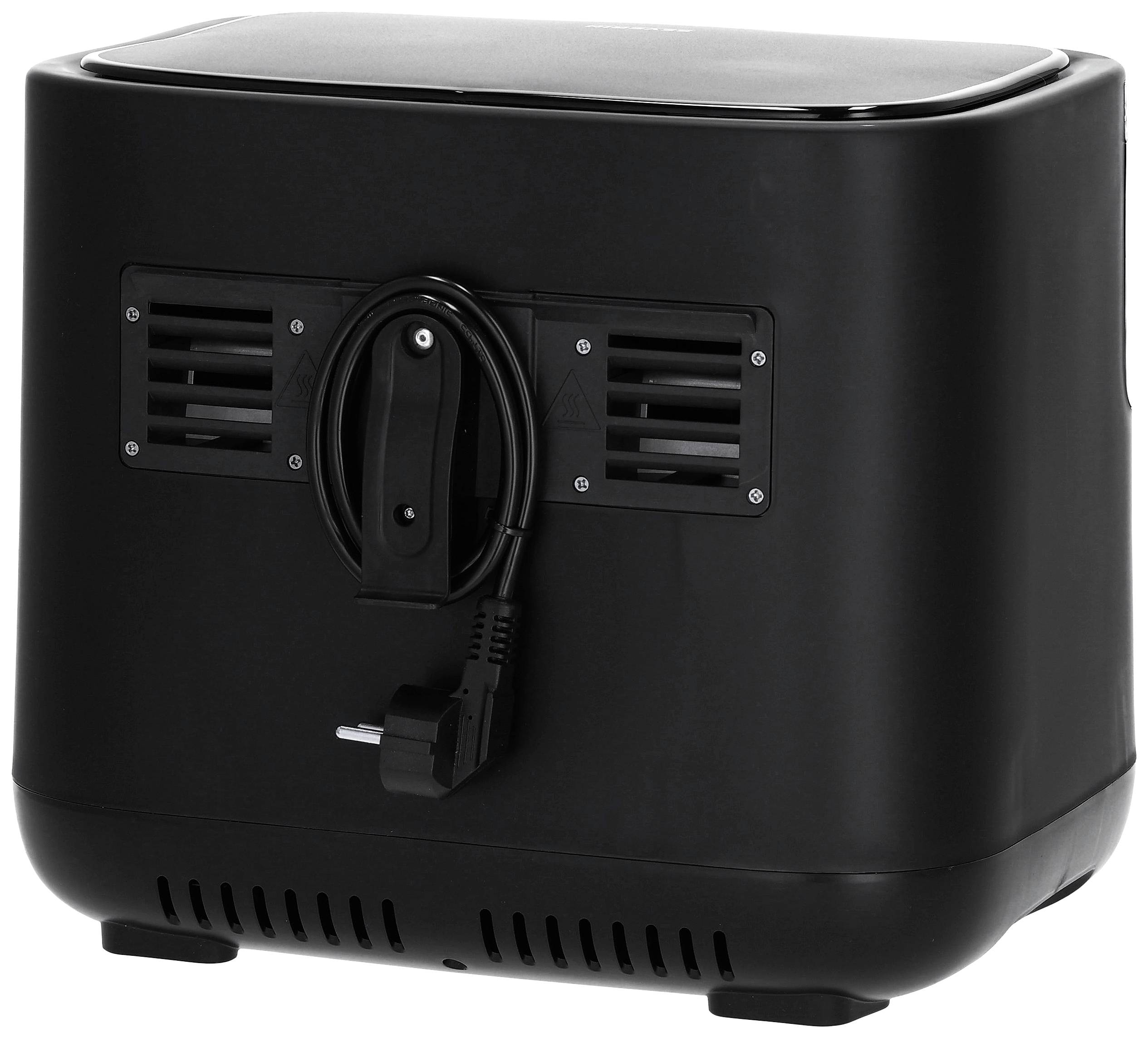 Severin 2453 Twin deep fryer Heat convection, Overheat protection, Timer function Black, Silver