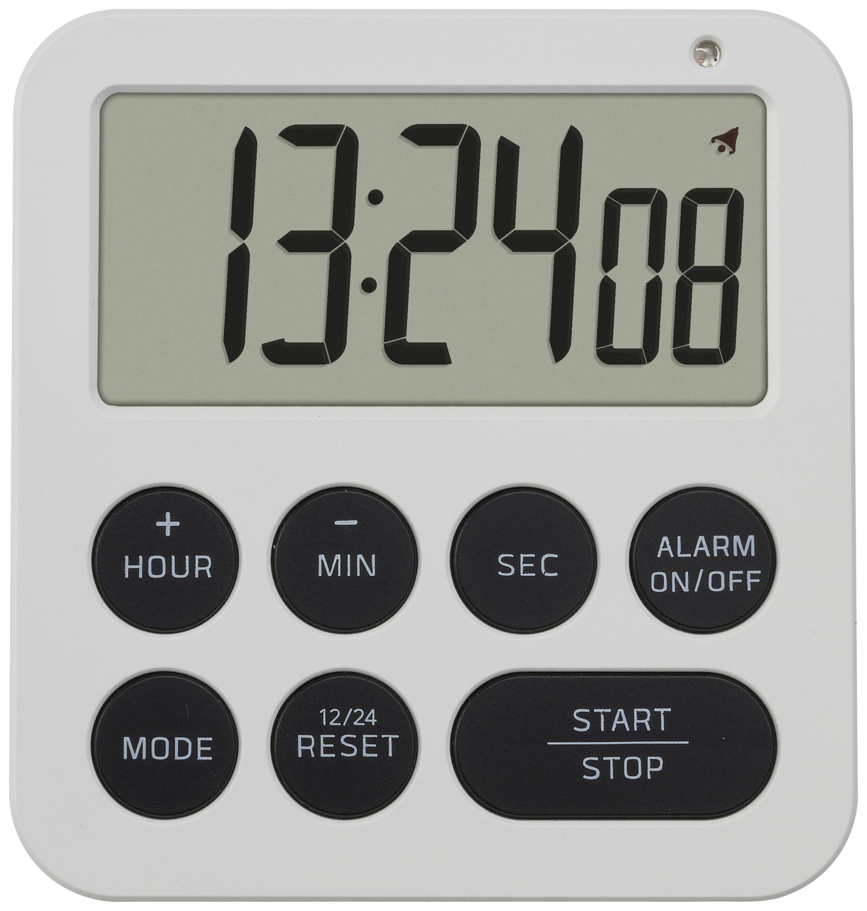 TFA Dostmann Timer White Digital