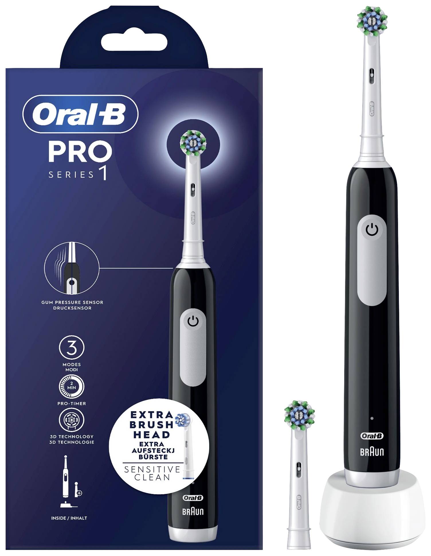 Oral-B Pro Series 1 8006540771457 Electric toothbrush Rotating/pulsating White, Blue