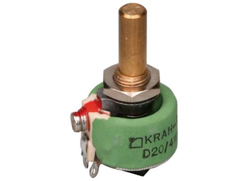 KRAH D 20/4W 10% 1K0 D 20/4W 10% 1K0 Wire-wound pot 4 W 1 kΩ 1 pc(s)