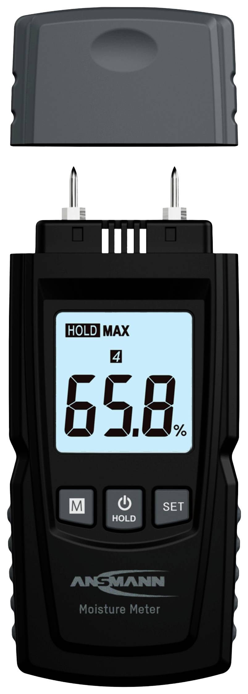 Ansmann Moisture meter Building moisture reading range 0 up to 12.2 vol% Wood moisture reading range 0 up to 41 vol%