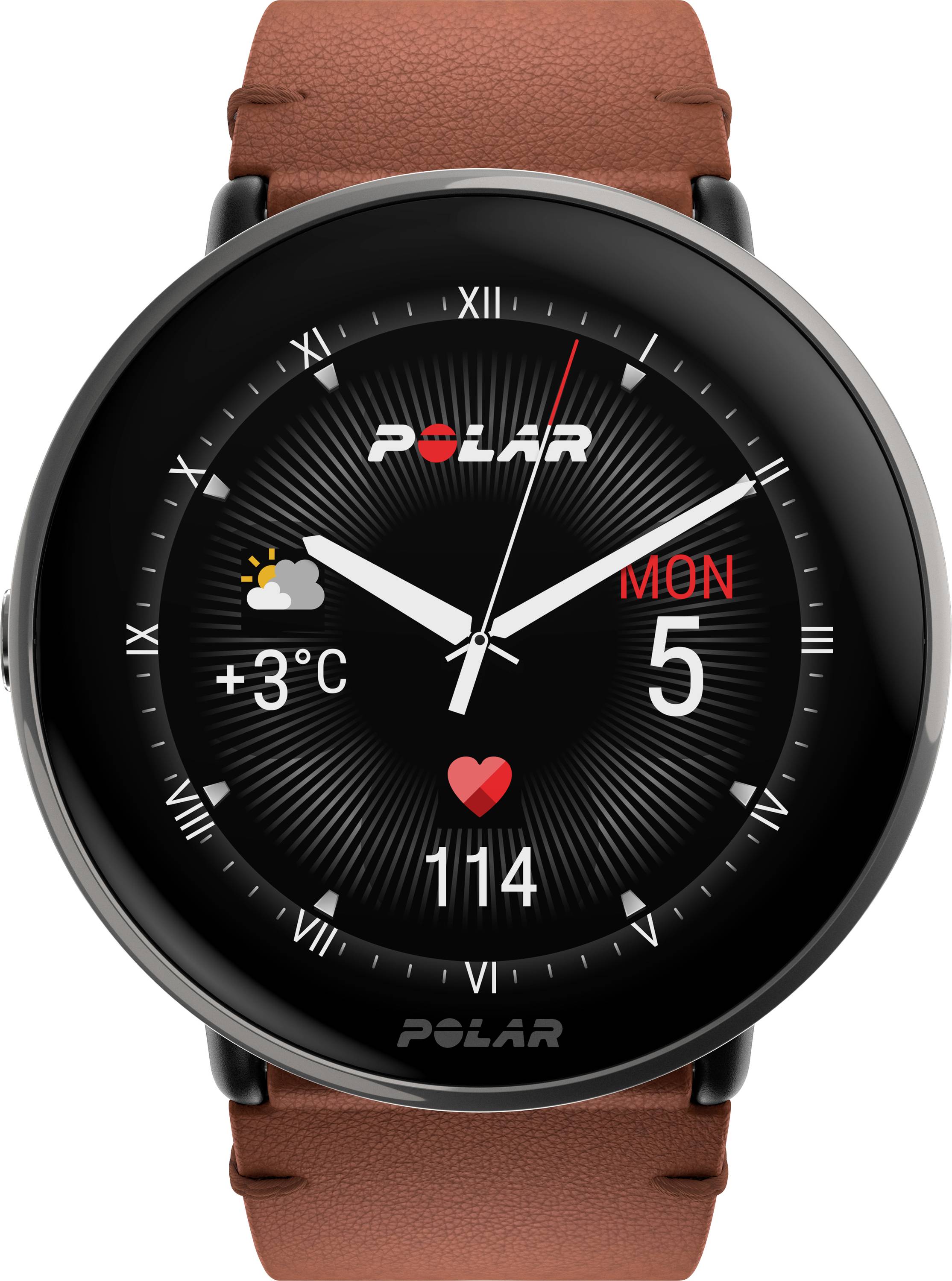 Polar Ignite 3 Sports watch 43 mm M/L Brown