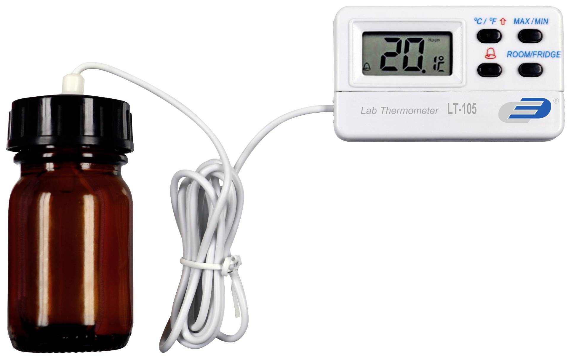 TFA Dostmann 31.1049.02.K Freezer thermometer Calibrated to (ISO standards) Corded probe