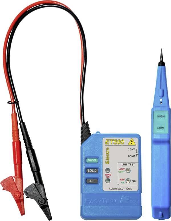 Kurth Electronic KE501 Cable locator Continuity, Location, Cable tracking, Break