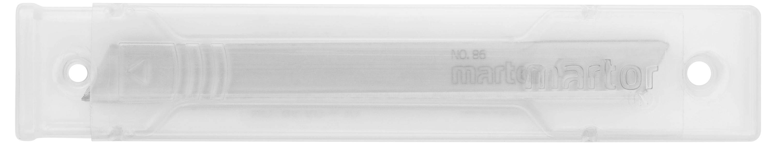 A rectangular plastic casing with a blade inside. On the casing is written 'makita P-06874'.