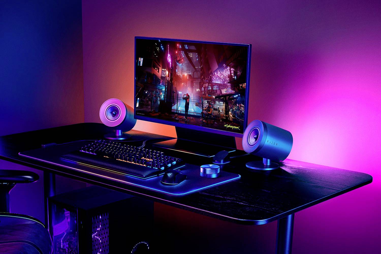 RAZER Nommo V2 Pro 7.1 PC speaker Bluetooth® Black