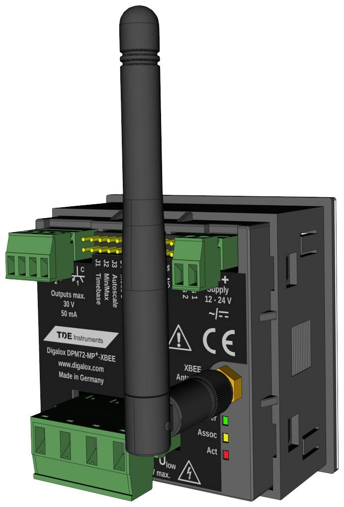 TDE Instruments DPM72-MPN+-XBEE Meter