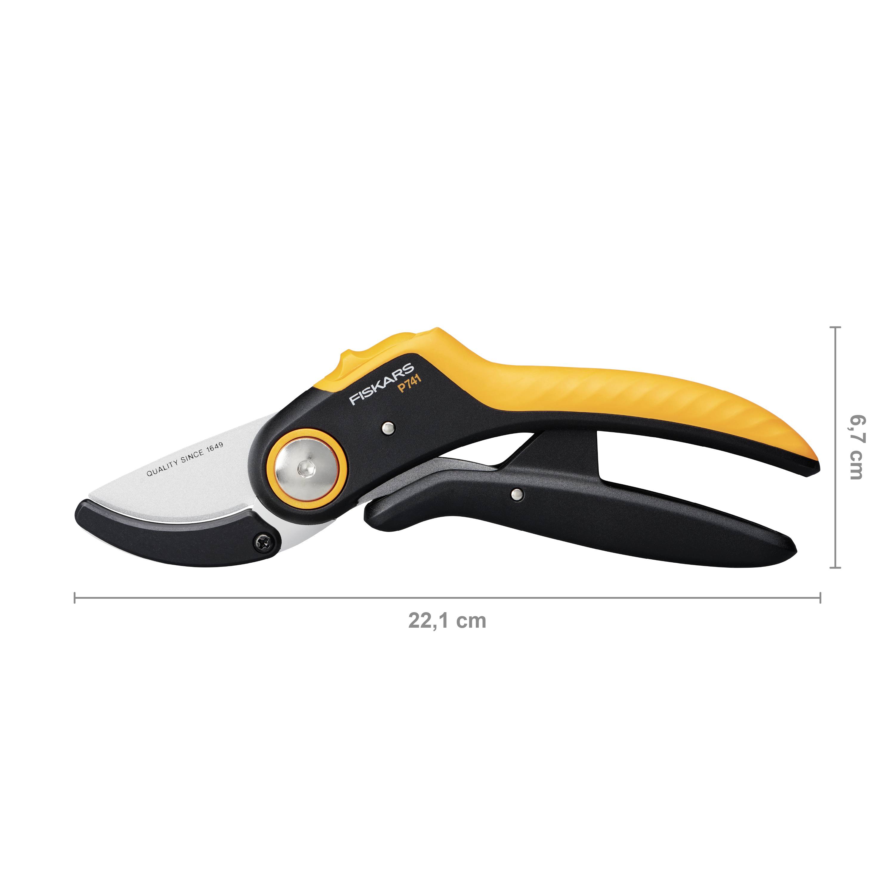 Fiskars 1057171 Plus™ P741 Pruner 221 mm