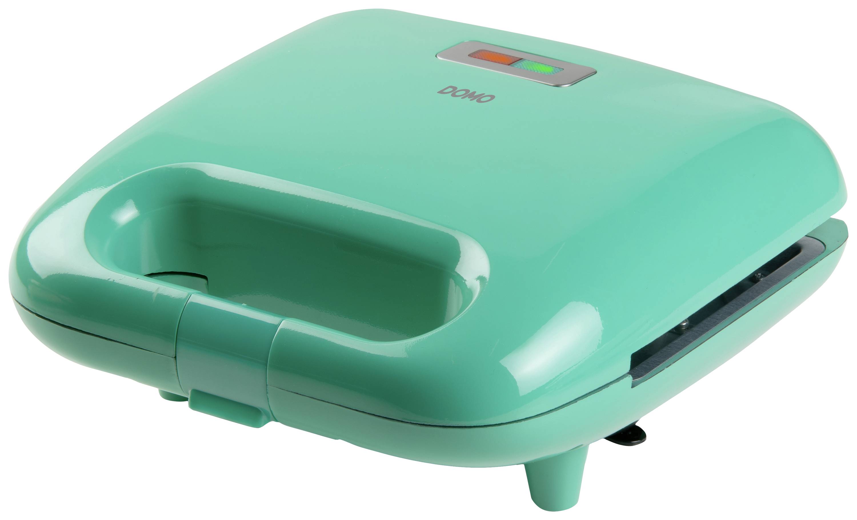 DOMO Snack Party Sandwich toaster Non-stick coating, Indicator light Green