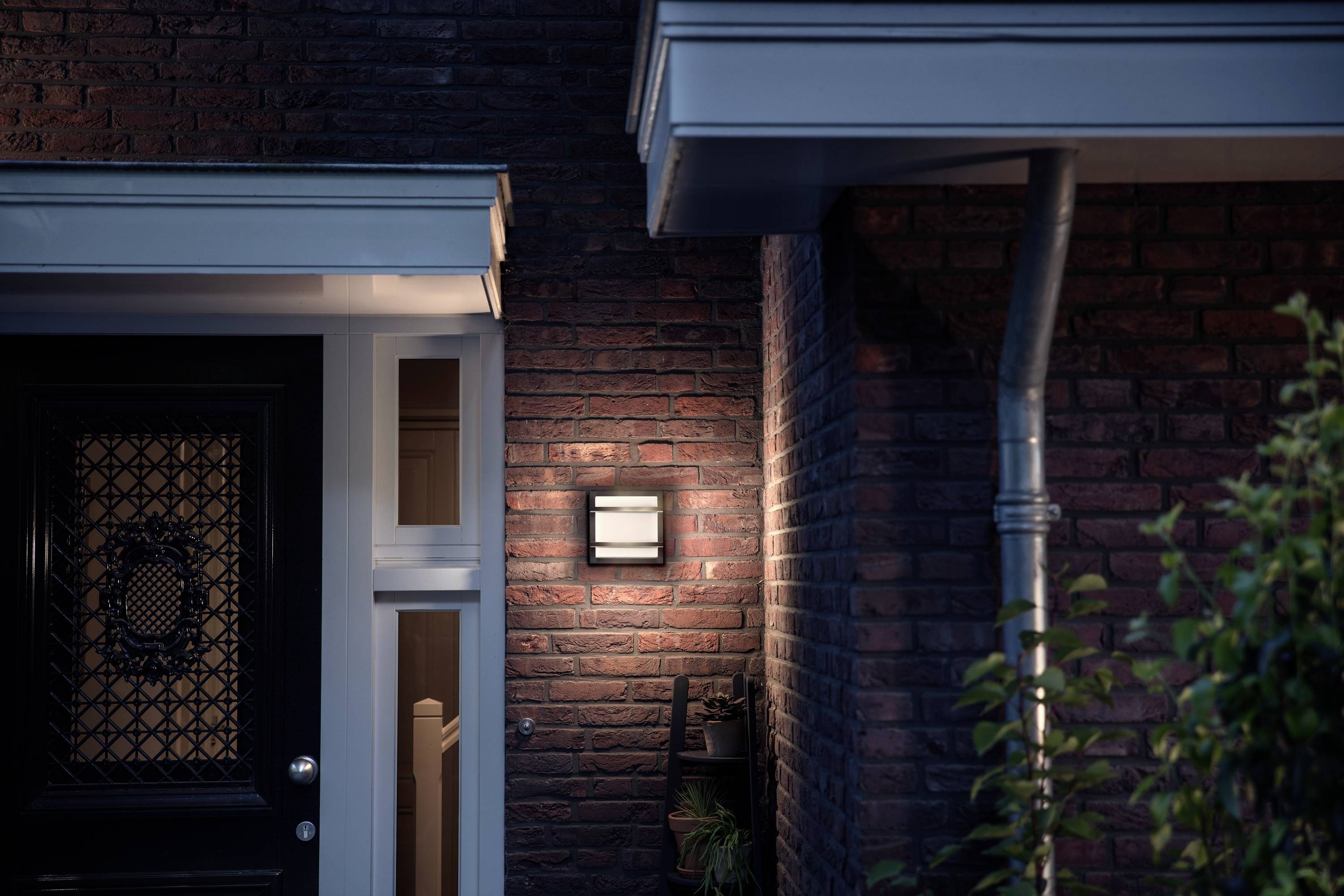 Philips LED Petronia 8720169276888 LED outdoor wall light LED (monochrome) 3.8 W Anthracite