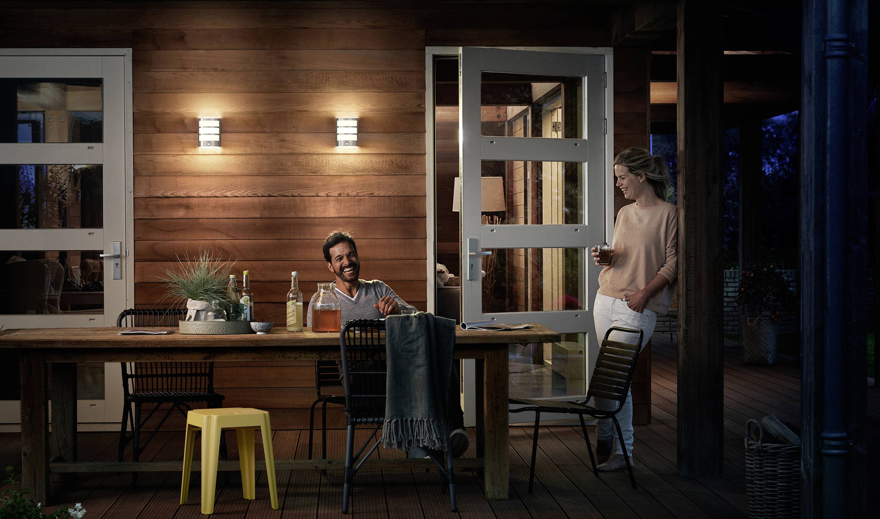 Philips LED Python 8720169263772 LED outdoor wall light (+ motion detector) LED (monochrome) 3.8 W Stainless steel