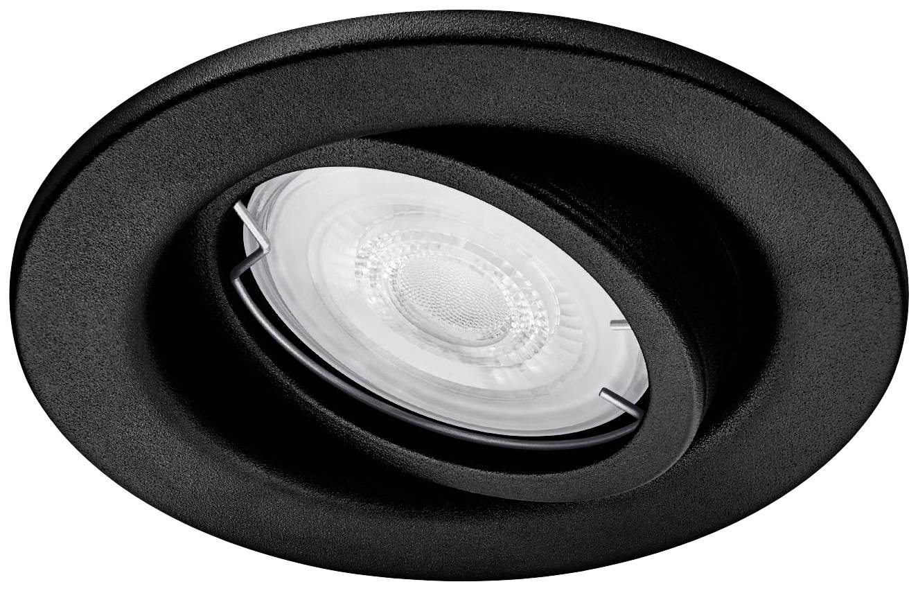 Philips LED 8720169266858 Fresco LED recessed light GU10 4.6 W Black