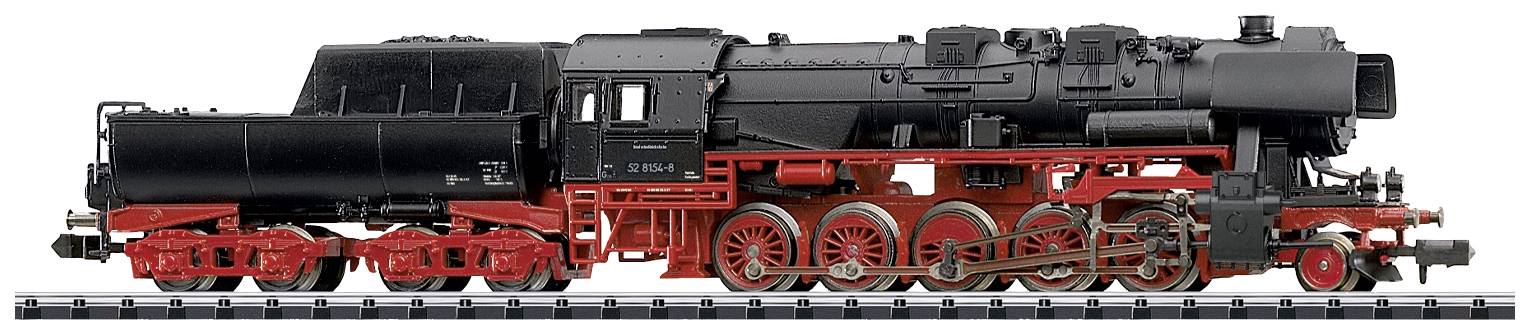 A black steam locomotive of Class 41 with red wheels and coupling rods is standing sideways on a track.