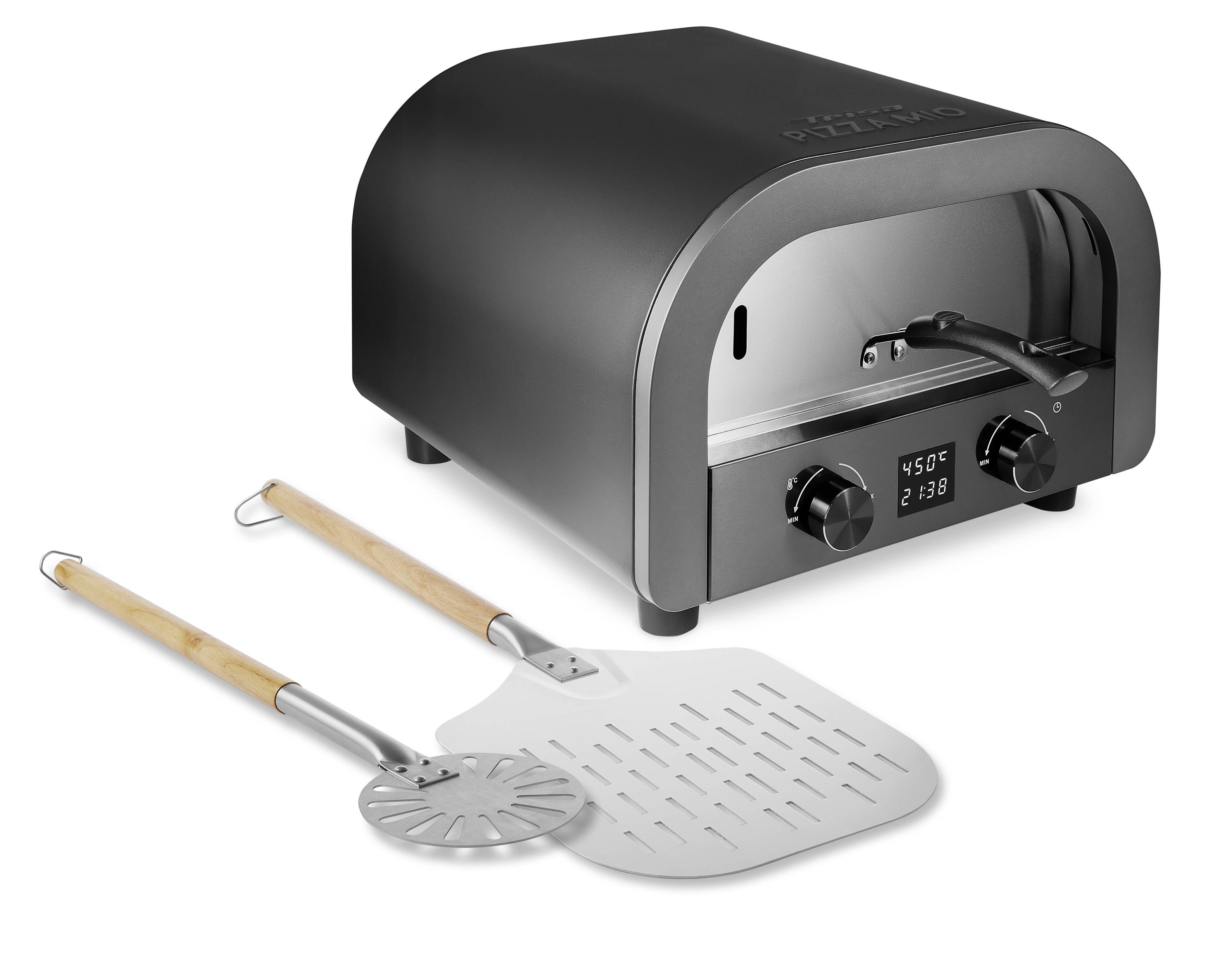 Trisa Mio+ Pizza oven with pizza stone
