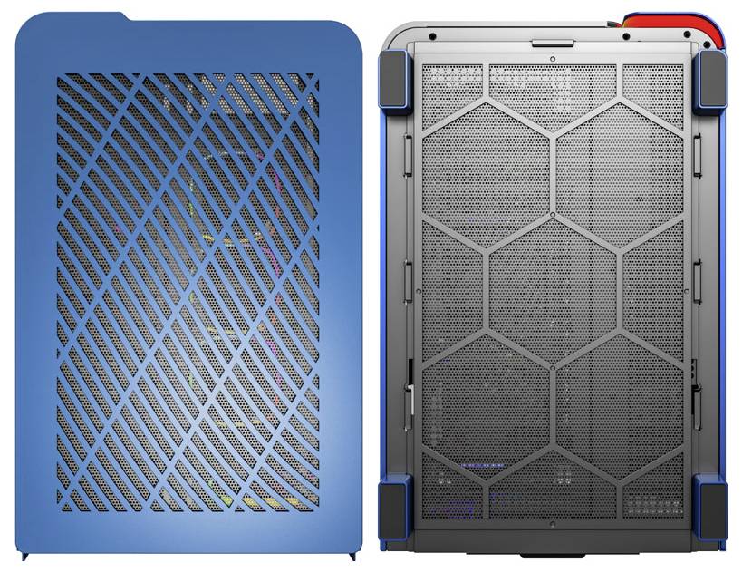 MONTECH KING 95 PRO Tempered Glass ARGB Midi tower PC casing Blue