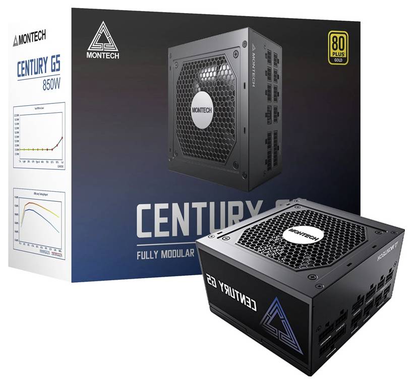 MONTECH Century G5 850 PC power supply unit 850 W ATX 80 PLUS Gold