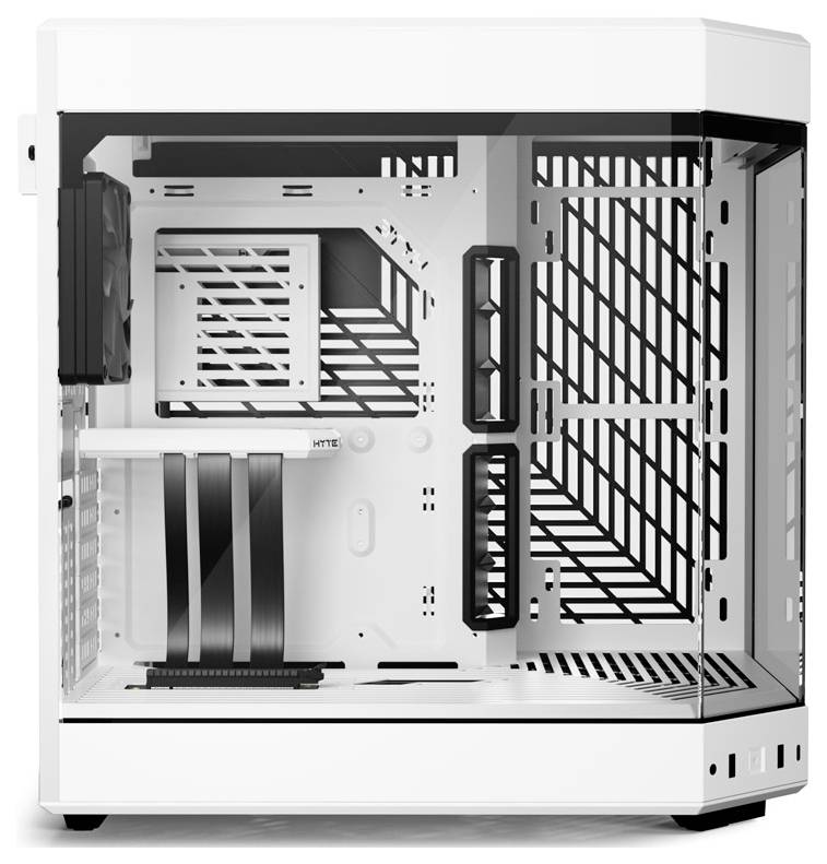 HYTE Y60 Tempered Glass Midi tower PC casing White