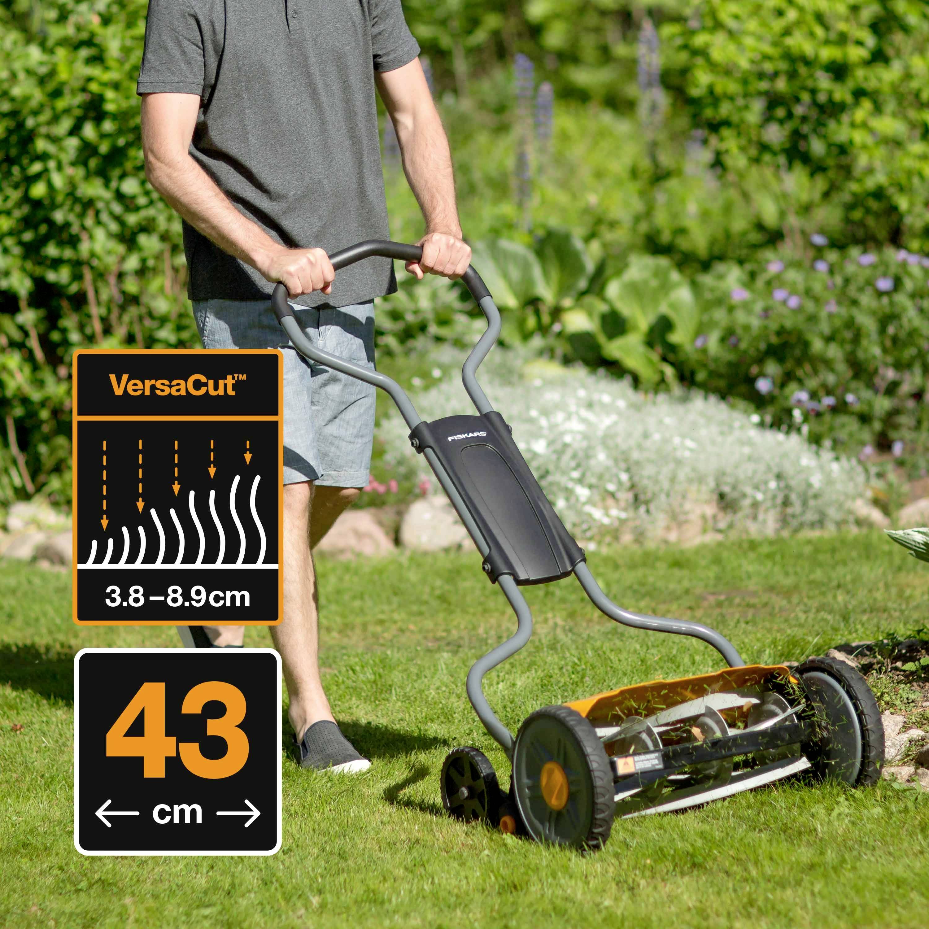 Fiskars StaySharp™ Manual Reel mower Cutting width (max.) 430 mm