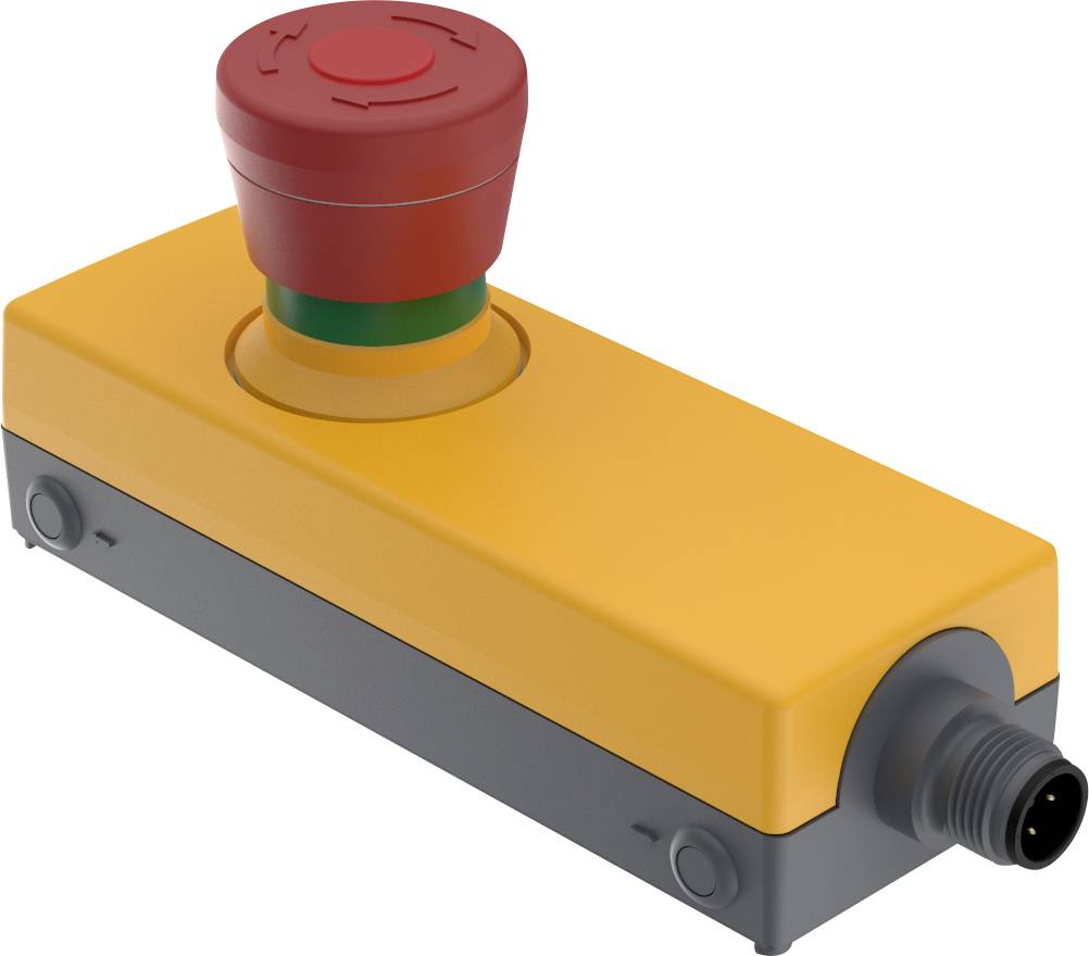 RAFI E-BOX Pushbutton 35 V 0.1 A 2 breakers 1 pc(s)